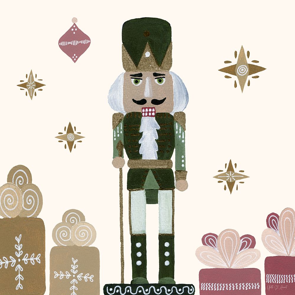 Vintage Nutcrackers V art print by Yvette St. Amant for $57.95 CAD