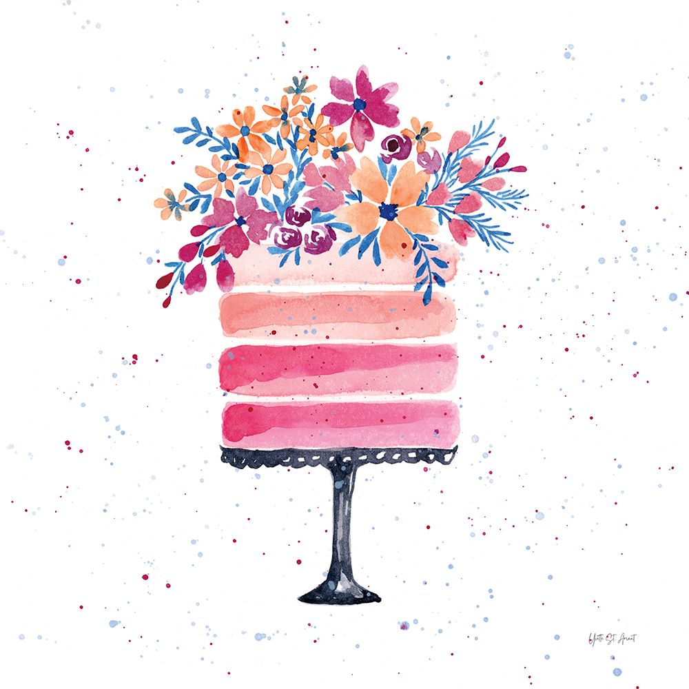 Colorful Cake art print by Yvette St. Amant for $57.95 CAD