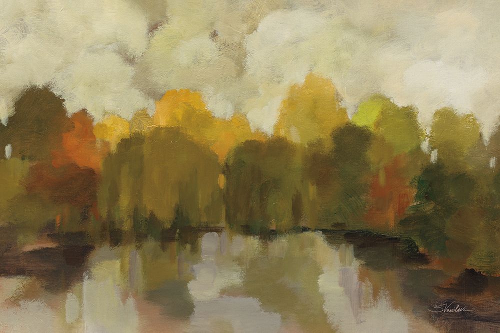 Fall Willows art print by Silvia Vassileva for $57.95 CAD