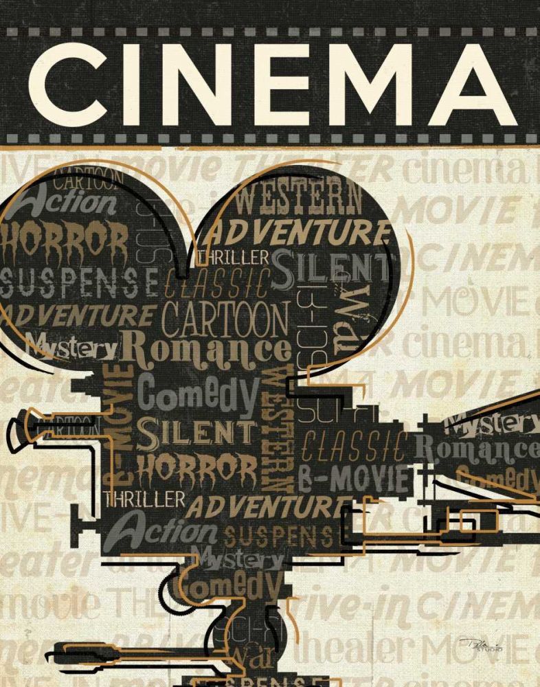 Cinema I art print by Pela Studio for $57.95 CAD