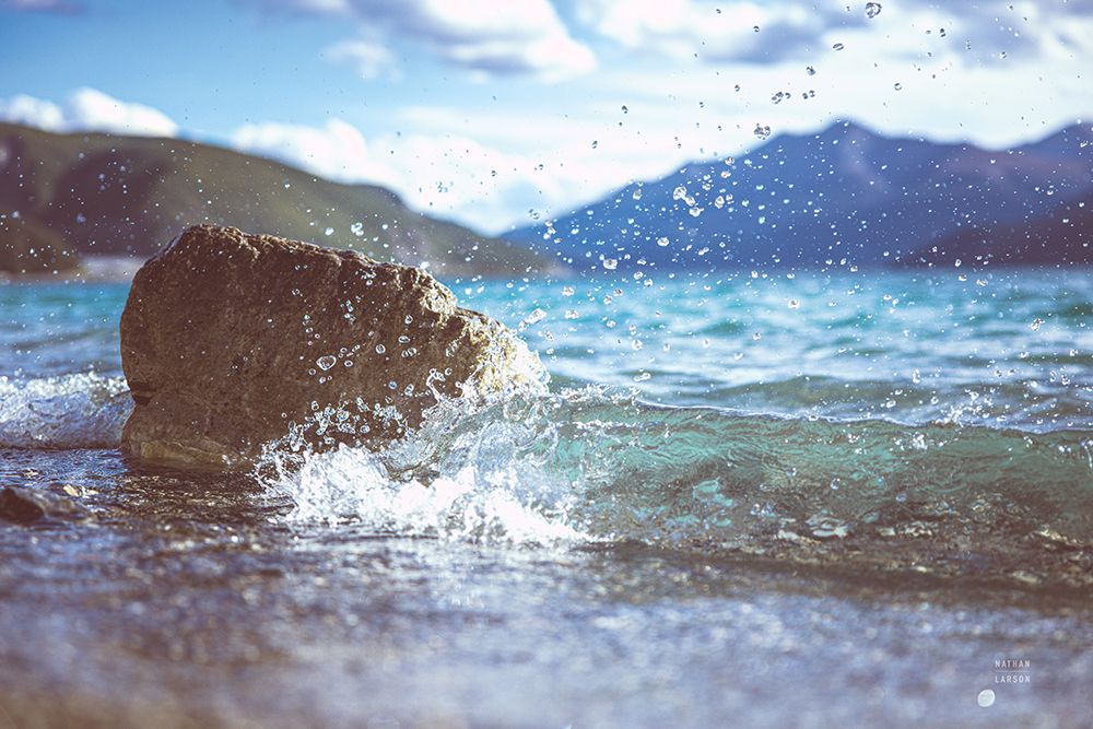 Glacial Lake Summer art print by Nathan Larson for $57.95 CAD