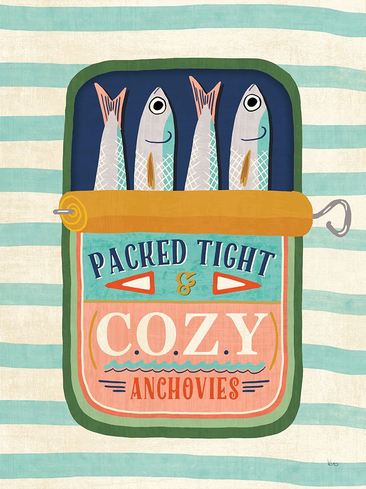 Tasty Tins I art print by Veronique Charron for $57.95 CAD