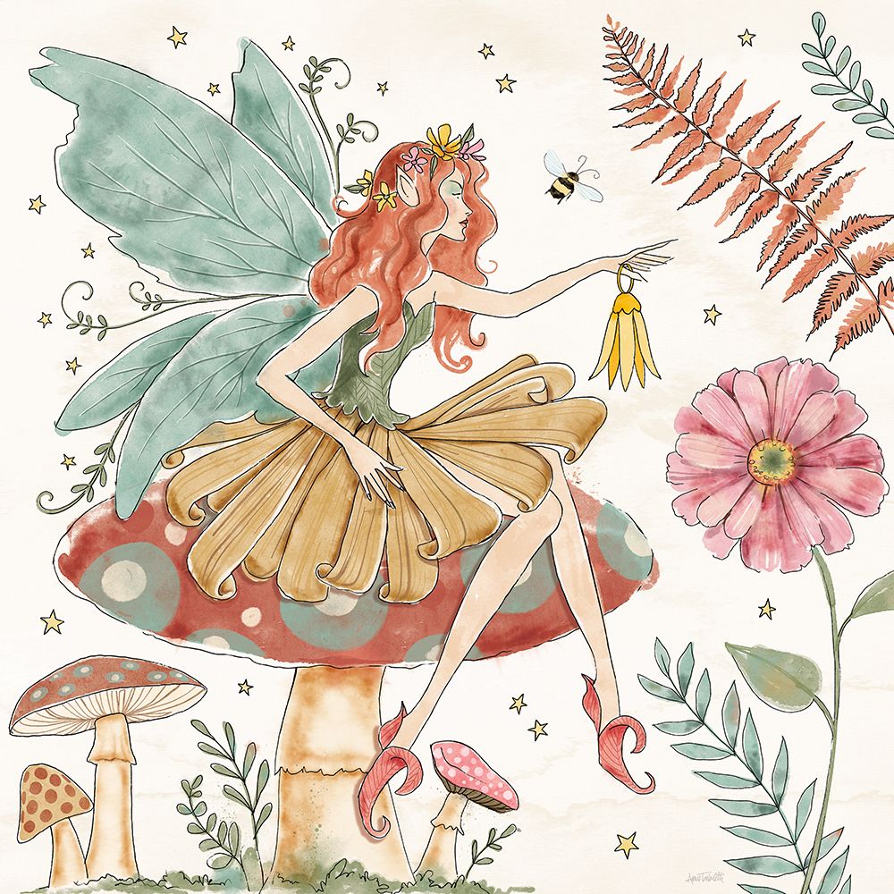 Garden Fairies III art print by Anne Tavoletti for $57.95 CAD