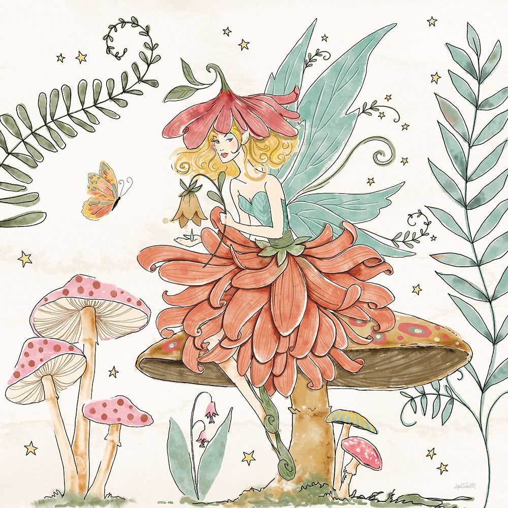 Garden Fairies IV art print by Anne Tavoletti for $57.95 CAD