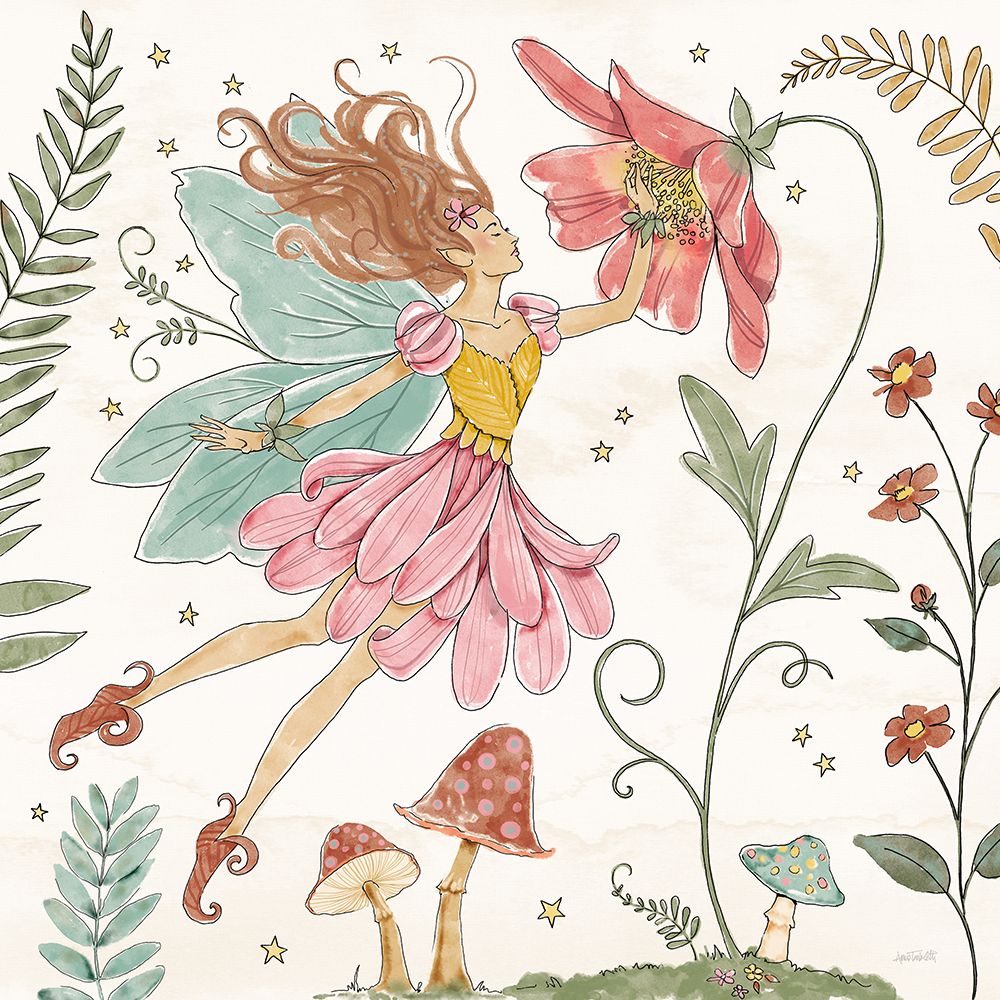 Garden Fairies V art print by Anne Tavoletti for $57.95 CAD