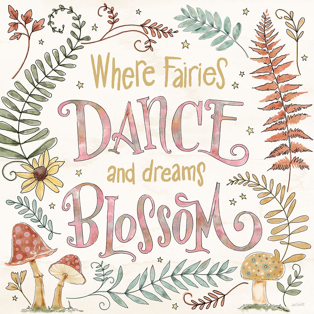 Garden Fairies VII art print by Anne Tavoletti for $57.95 CAD