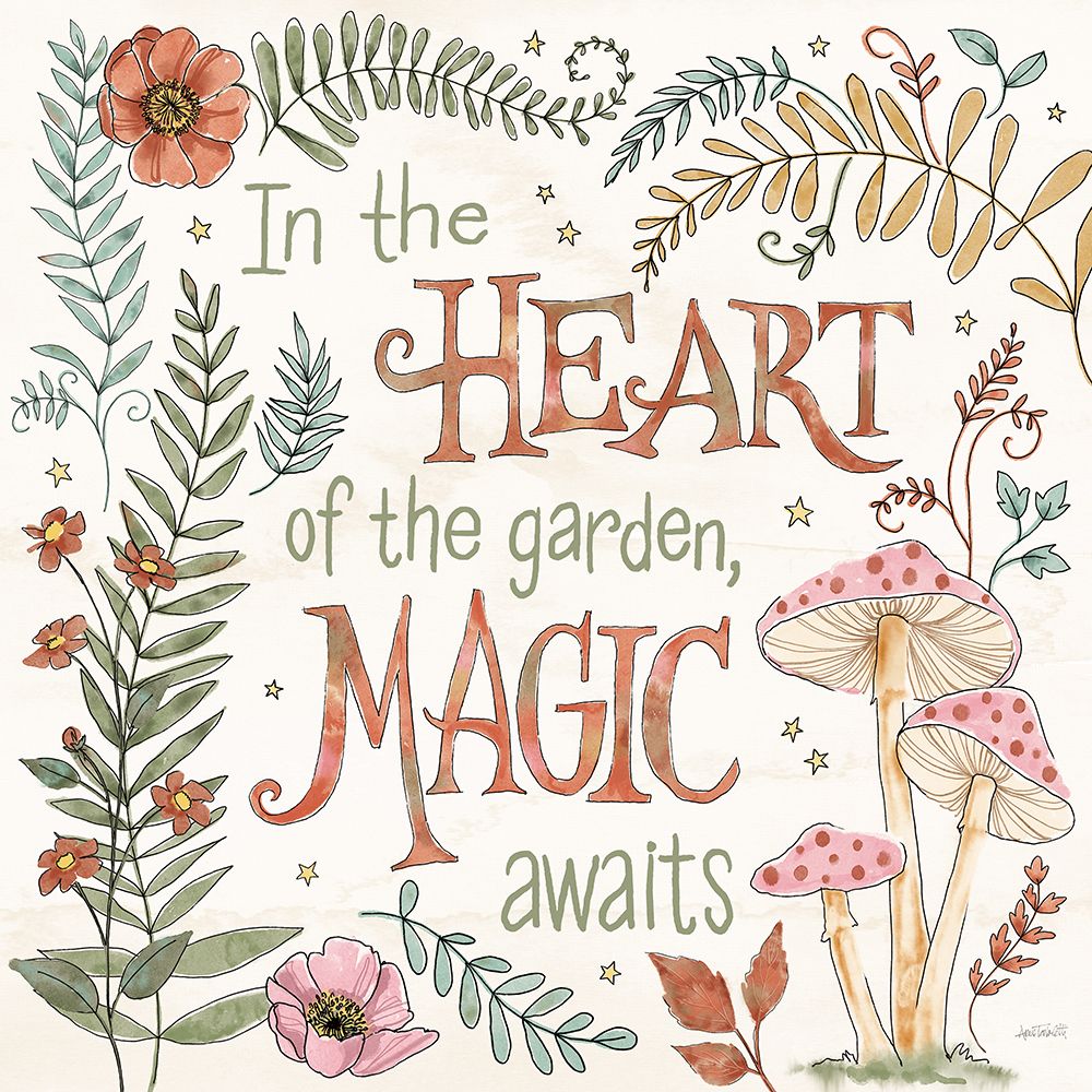 Garden Fairies VIII art print by Anne Tavoletti for $57.95 CAD