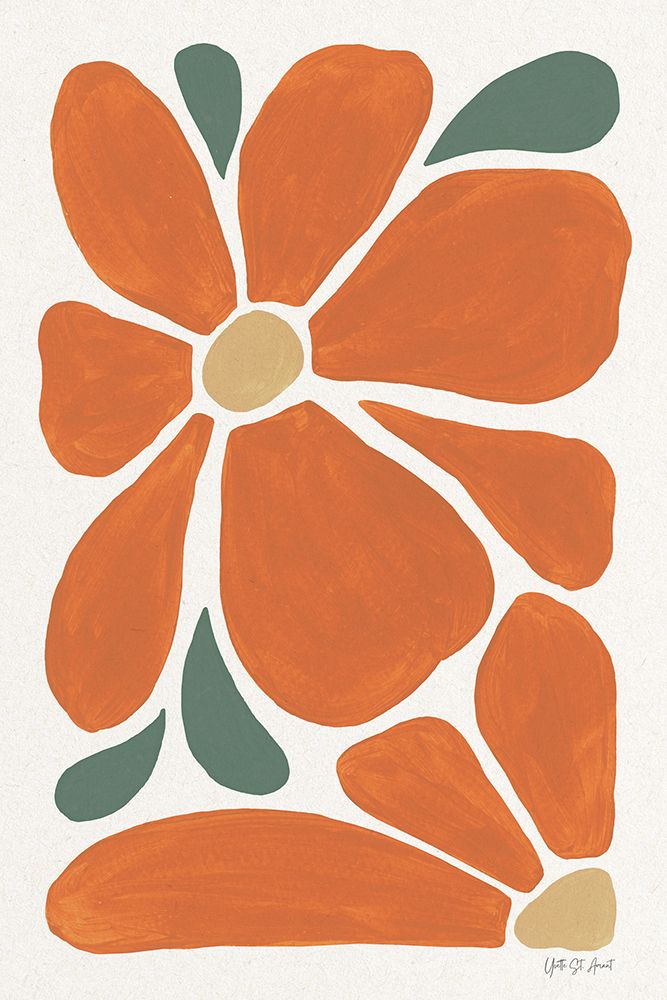 Modern Botanica II art print by Yvette St. Amant for $57.95 CAD