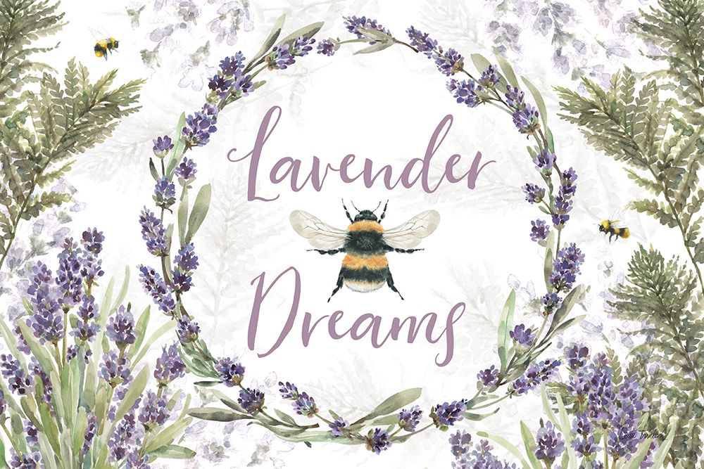 Fresh Lavender I art print by Leslie Trimbach for $57.95 CAD