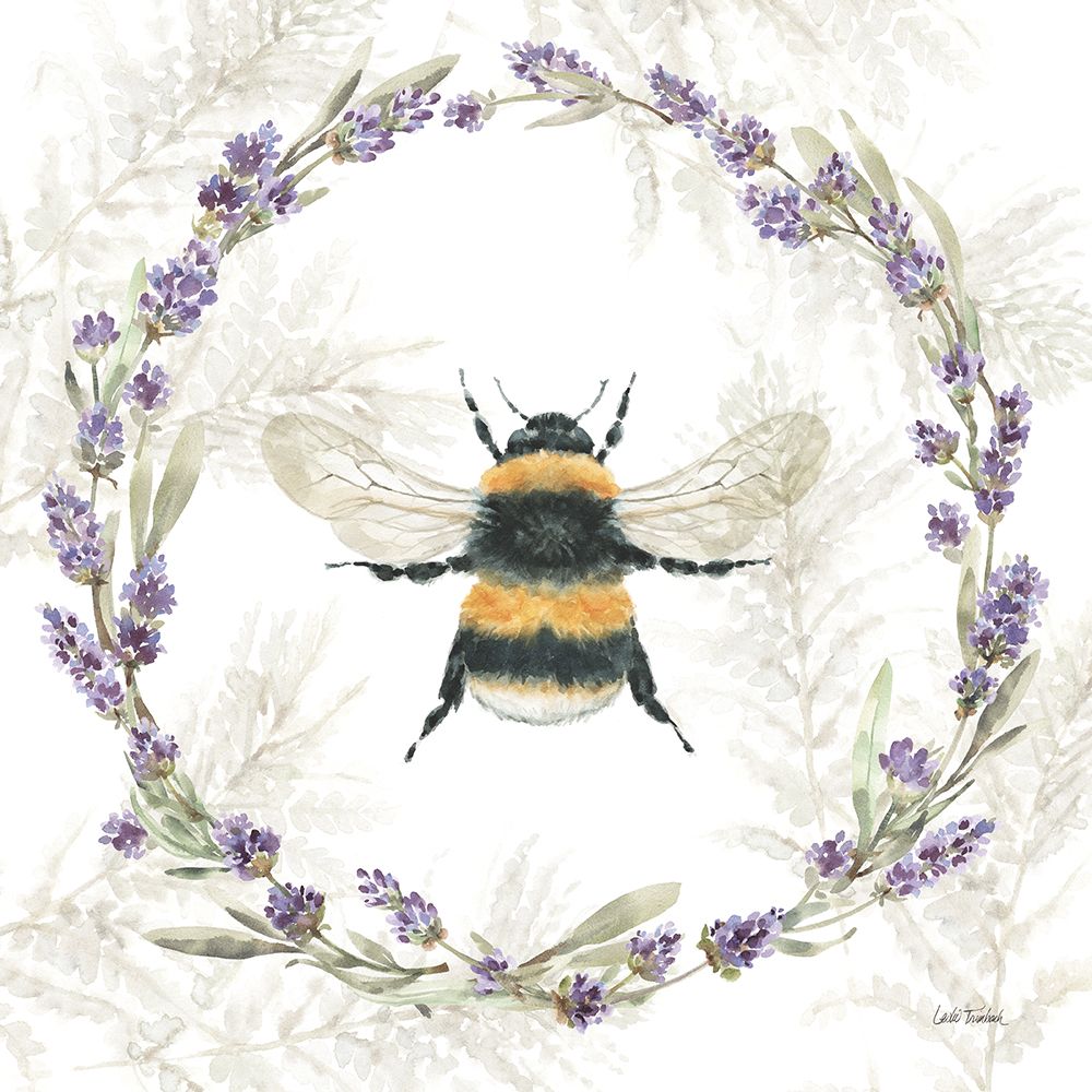 Fresh Lavender IV art print by Leslie Trimbach for $57.95 CAD