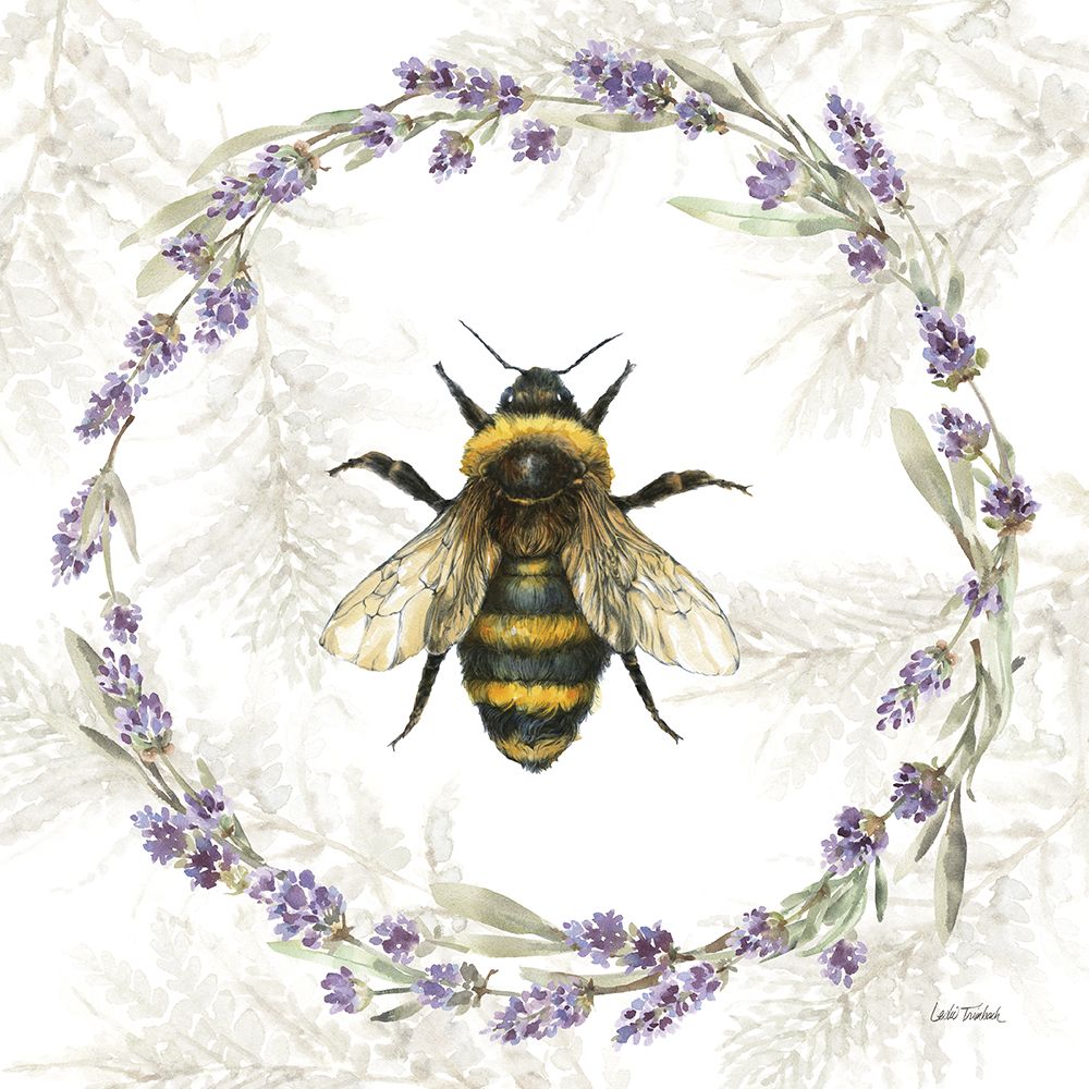 Fresh Lavender V art print by Leslie Trimbach for $57.95 CAD