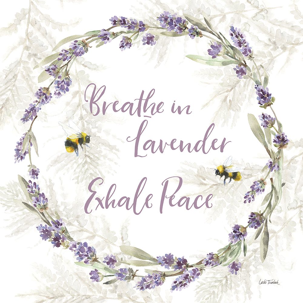 Fresh Lavender VI art print by Leslie Trimbach for $57.95 CAD
