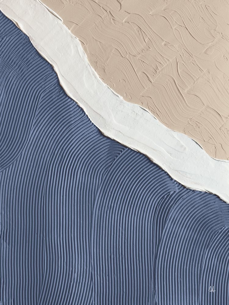 Neutral Ocean Dark art print by Sarah Adams for $57.95 CAD