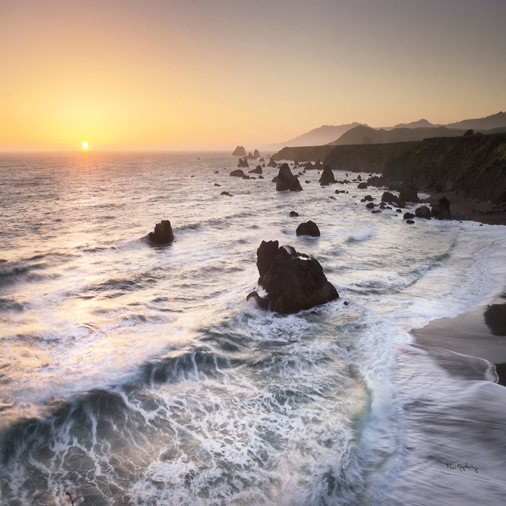 Sonoma Coast Sunset Square art print by Alan Majchrowicz for $57.95 CAD