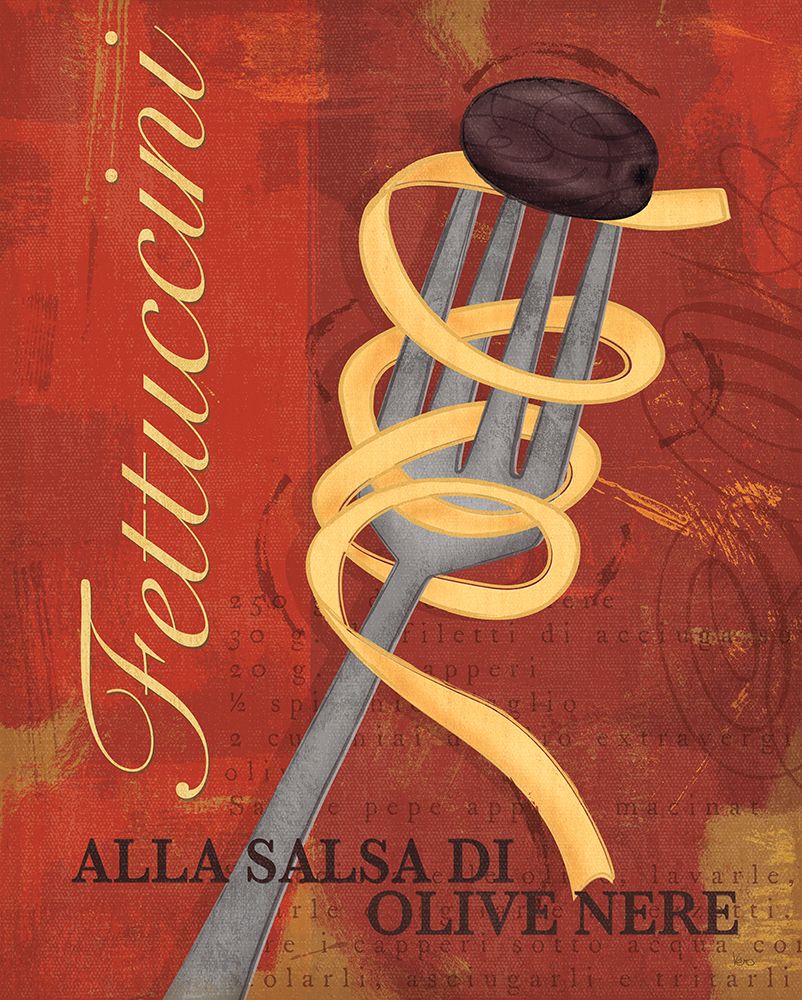 Fettuccini art print by Veronique Charron for $57.95 CAD