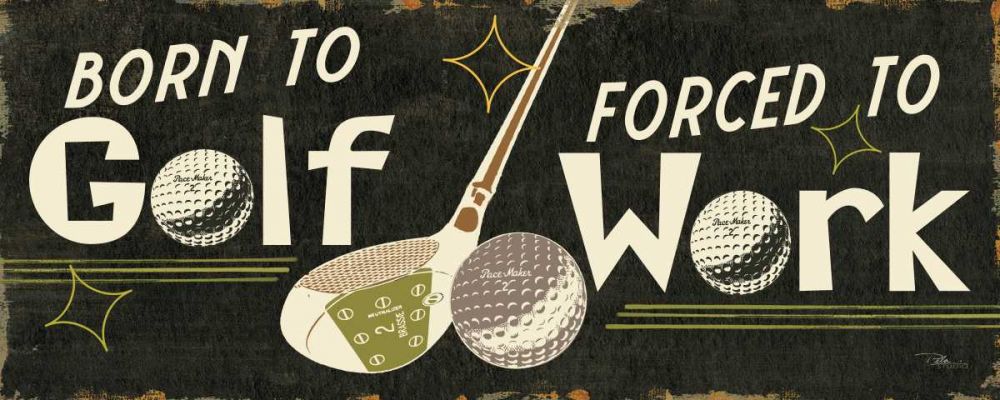 Funny Golf III art print by Pela Studio for $57.95 CAD
