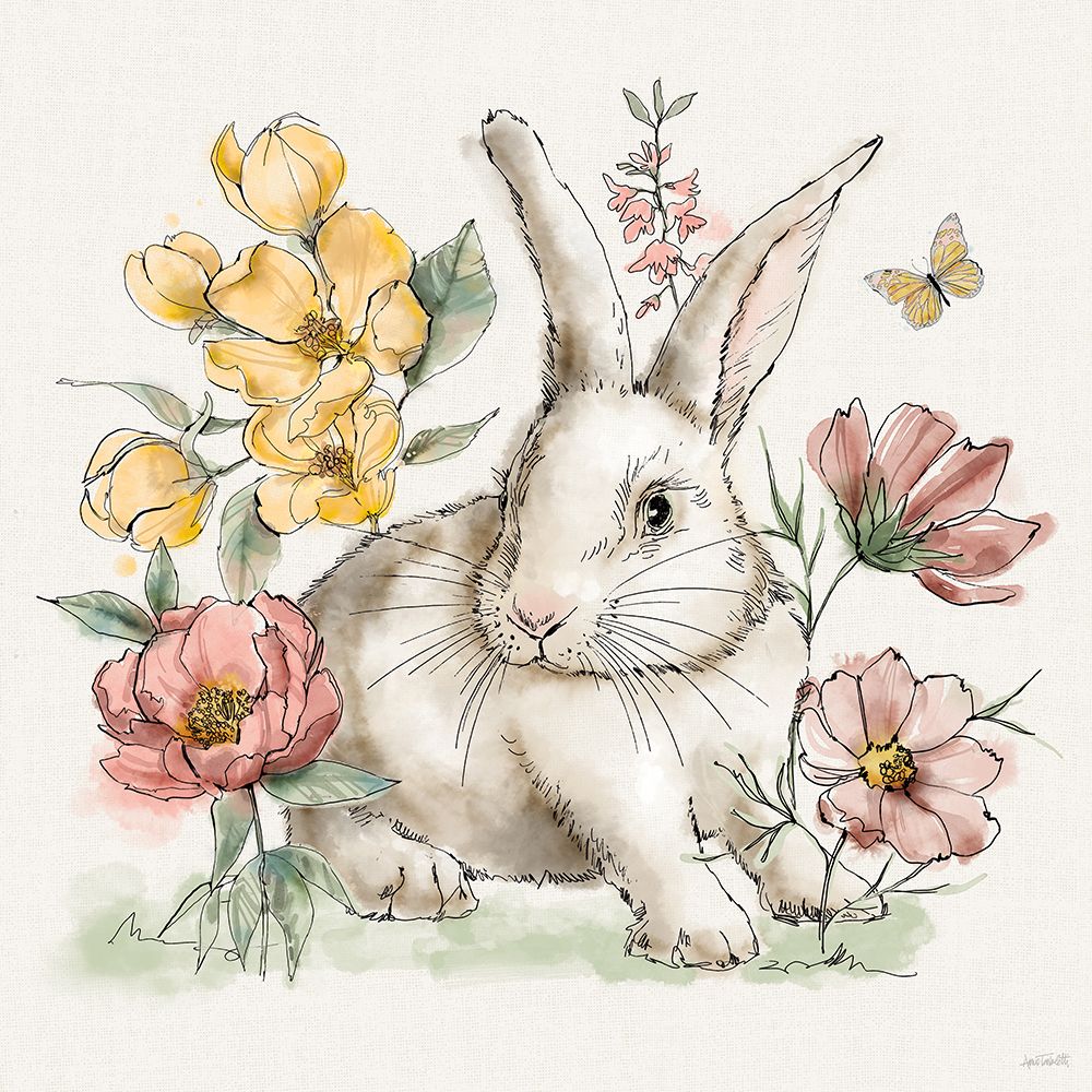 Garden Whispers II art print by Anne Tavoletti for $57.95 CAD