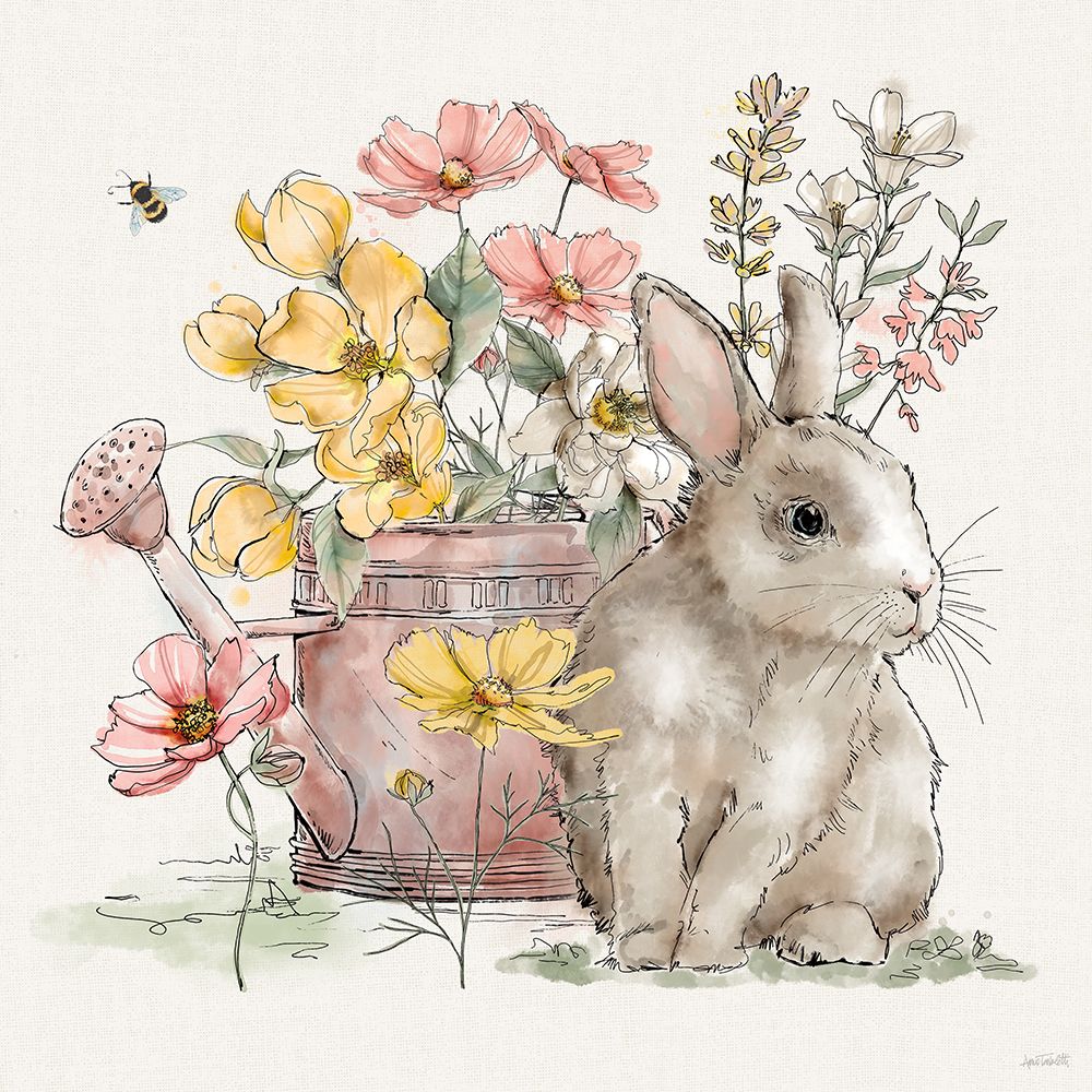 Garden Whispers III art print by Anne Tavoletti for $57.95 CAD