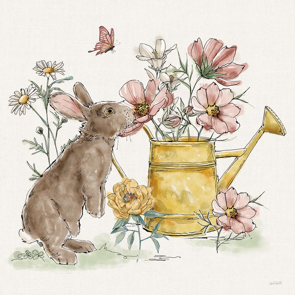 Garden Whispers IV art print by Anne Tavoletti for $57.95 CAD