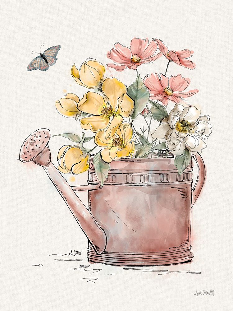 Garden Whispers VII art print by Anne Tavoletti for $57.95 CAD