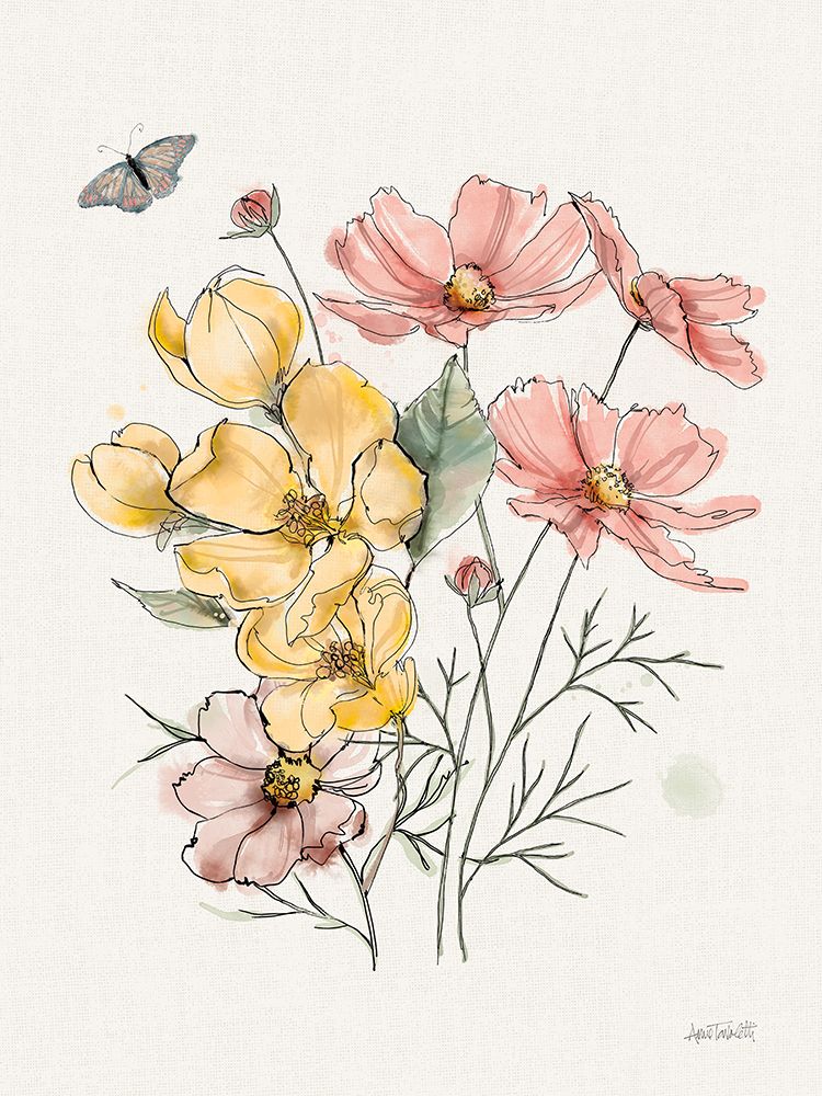 Garden Whispers VIII art print by Anne Tavoletti for $57.95 CAD
