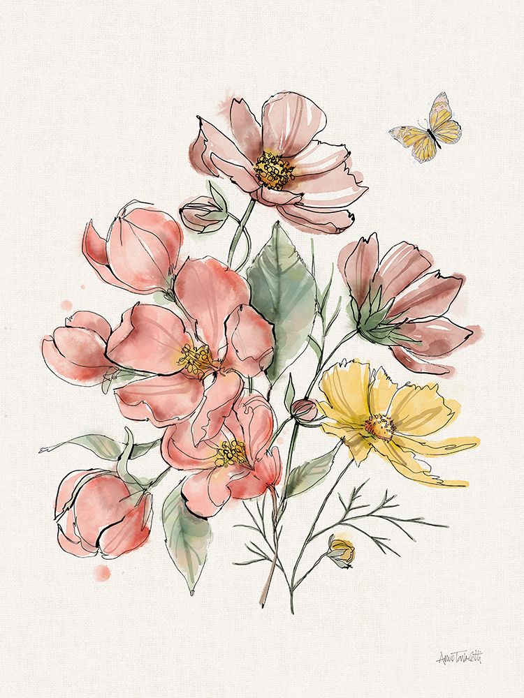Garden Whispers IX art print by Anne Tavoletti for $57.95 CAD
