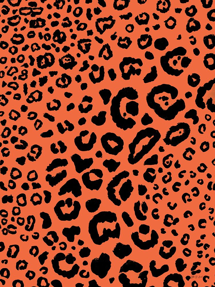 Animal Print II Orange art print by Yvette St. Amant for $57.95 CAD