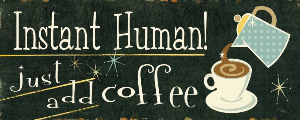Funny Coffee III art print by Pela Studio for $57.95 CAD