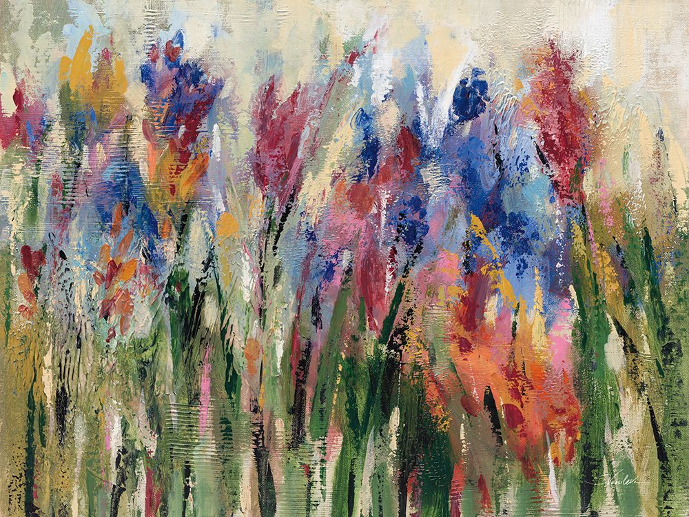 Impressionistic Garden art print by Silvia Vassileva for $57.95 CAD