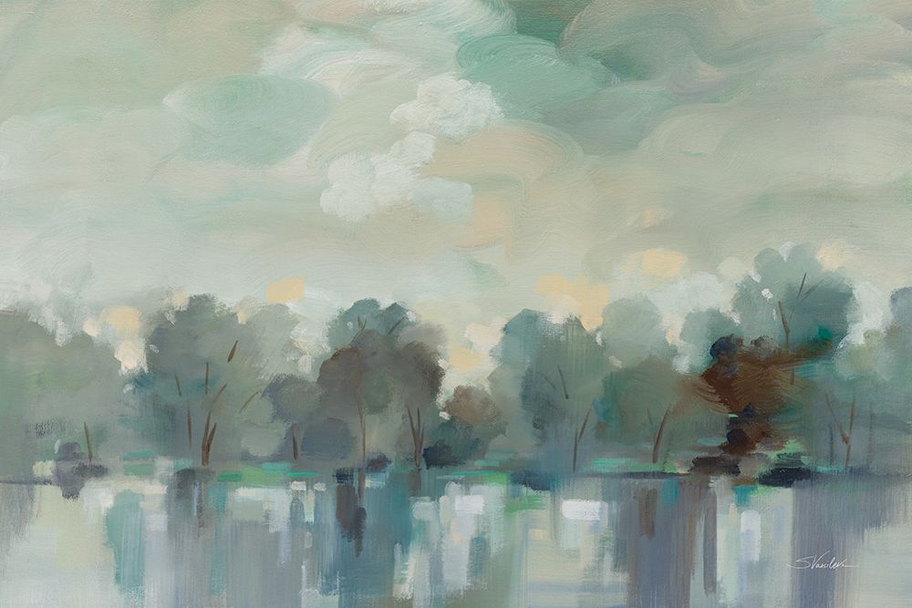 Indigo Haze art print by Silvia Vassileva for $57.95 CAD