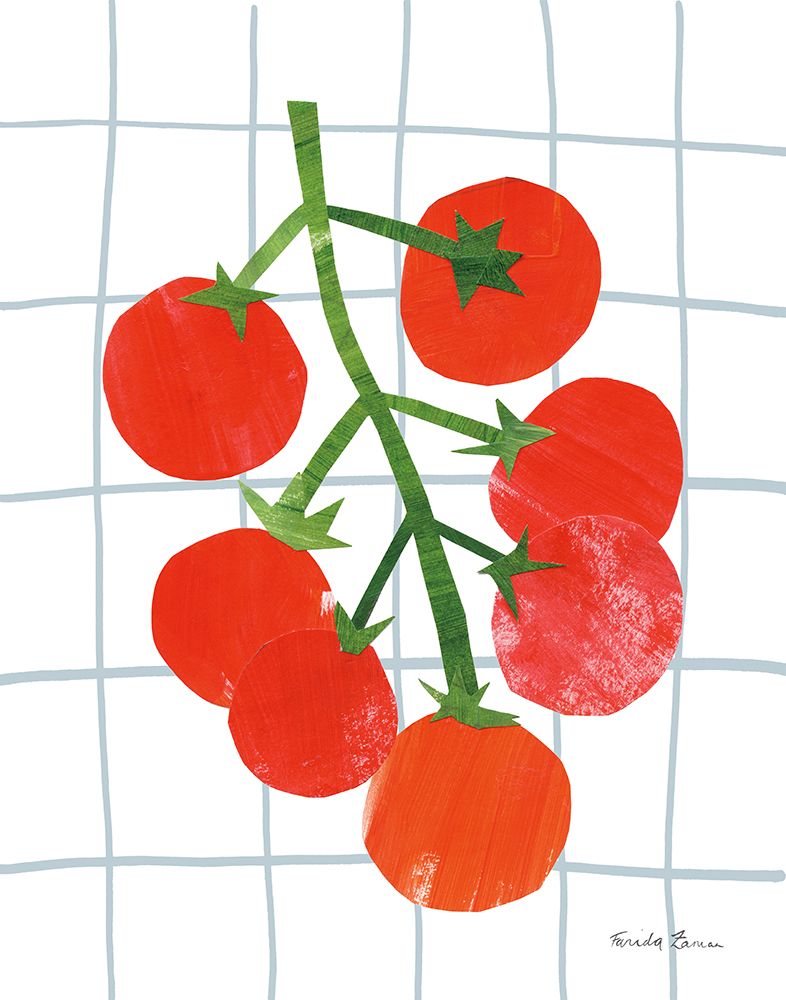 Fresh Tomatoes I art print by Farida Zaman for $57.95 CAD