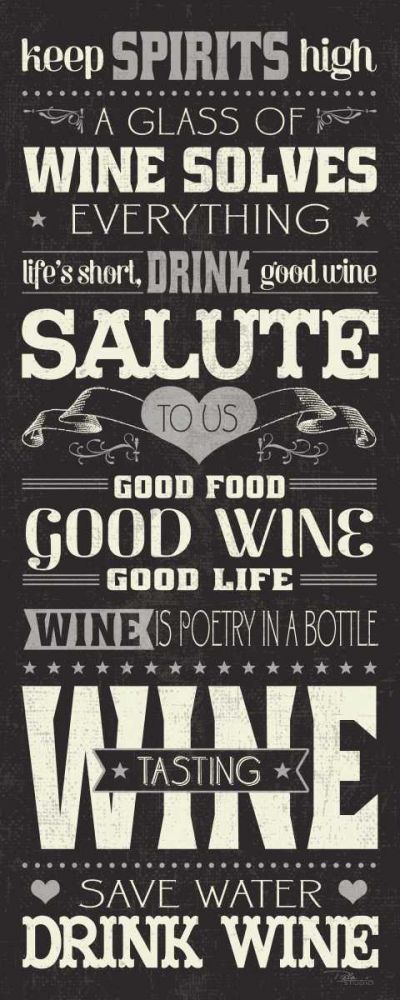 Wine Lovers II art print by Pela Studio for $57.95 CAD