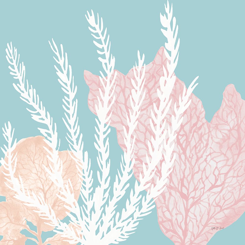 Coastal Reef V Blue art print by Yvette St. Amant for $57.95 CAD