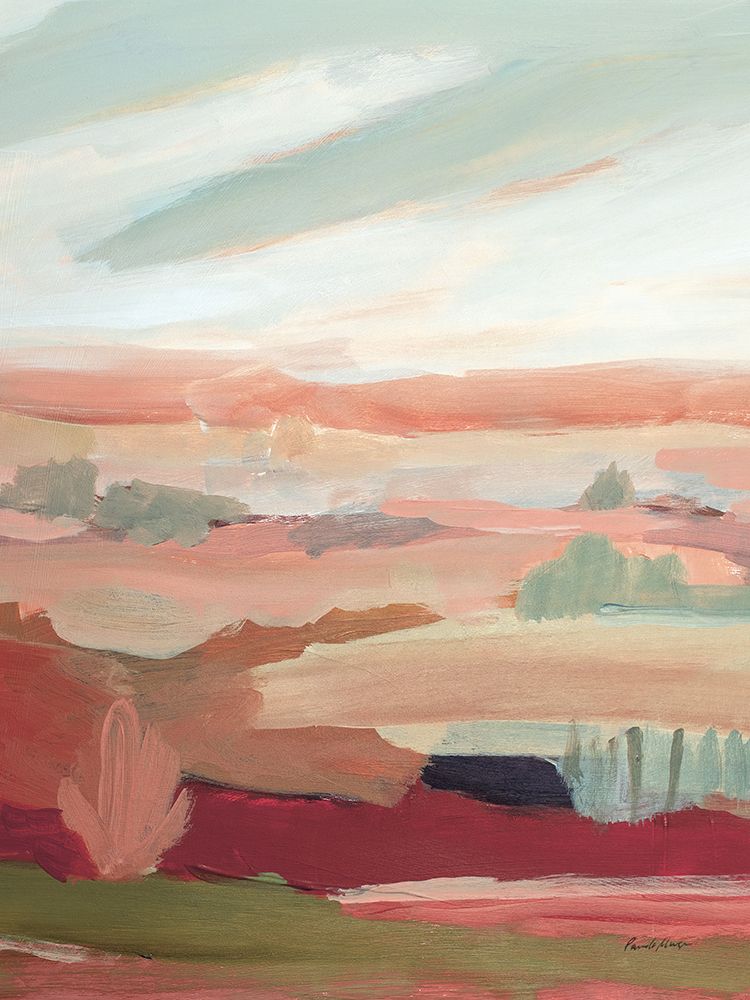 November Layers Pink Crop art print by Pamela Munger for $57.95 CAD