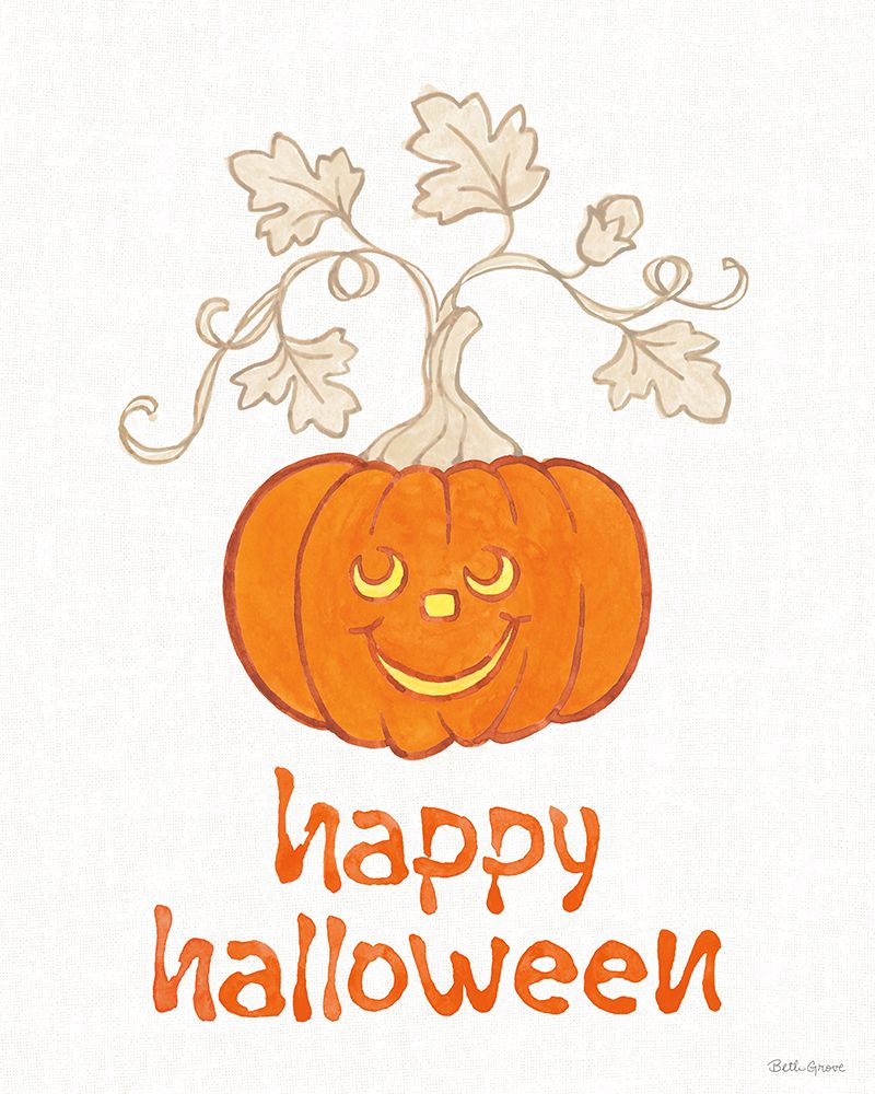 Pumpkin Cutie art print by Beth Grove for $57.95 CAD