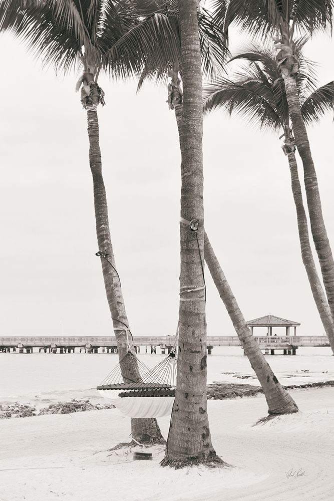 The Beach II Sepia art print by Deborah Revell for $57.95 CAD