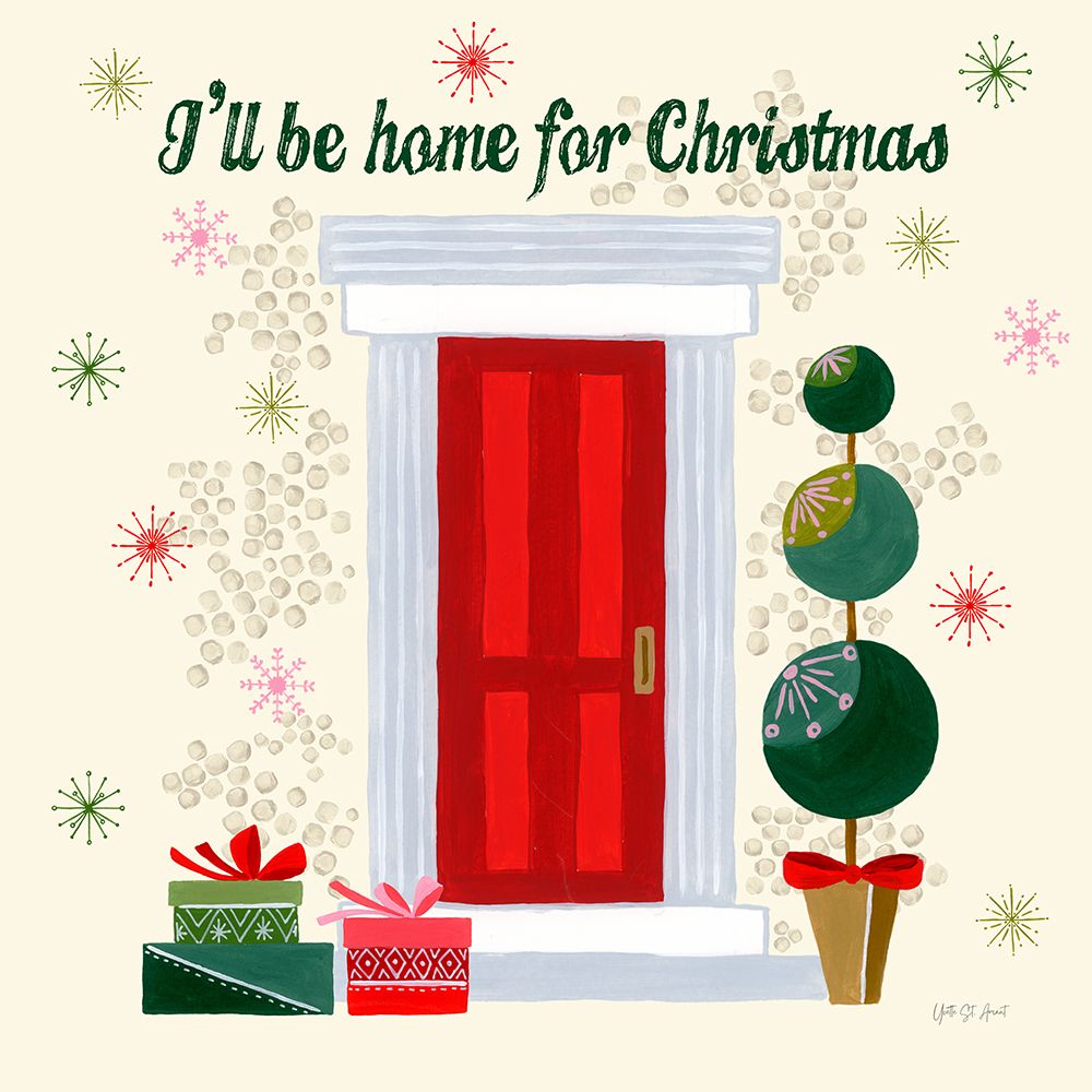 Home for the Holidays III art print by Yvette St. Amant for $57.95 CAD