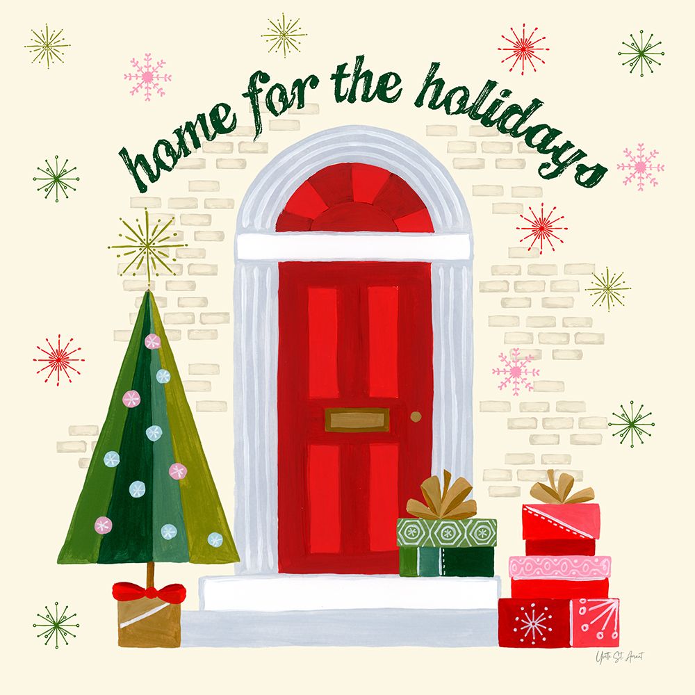 Home for the Holidays IV art print by Yvette St. Amant for $57.95 CAD