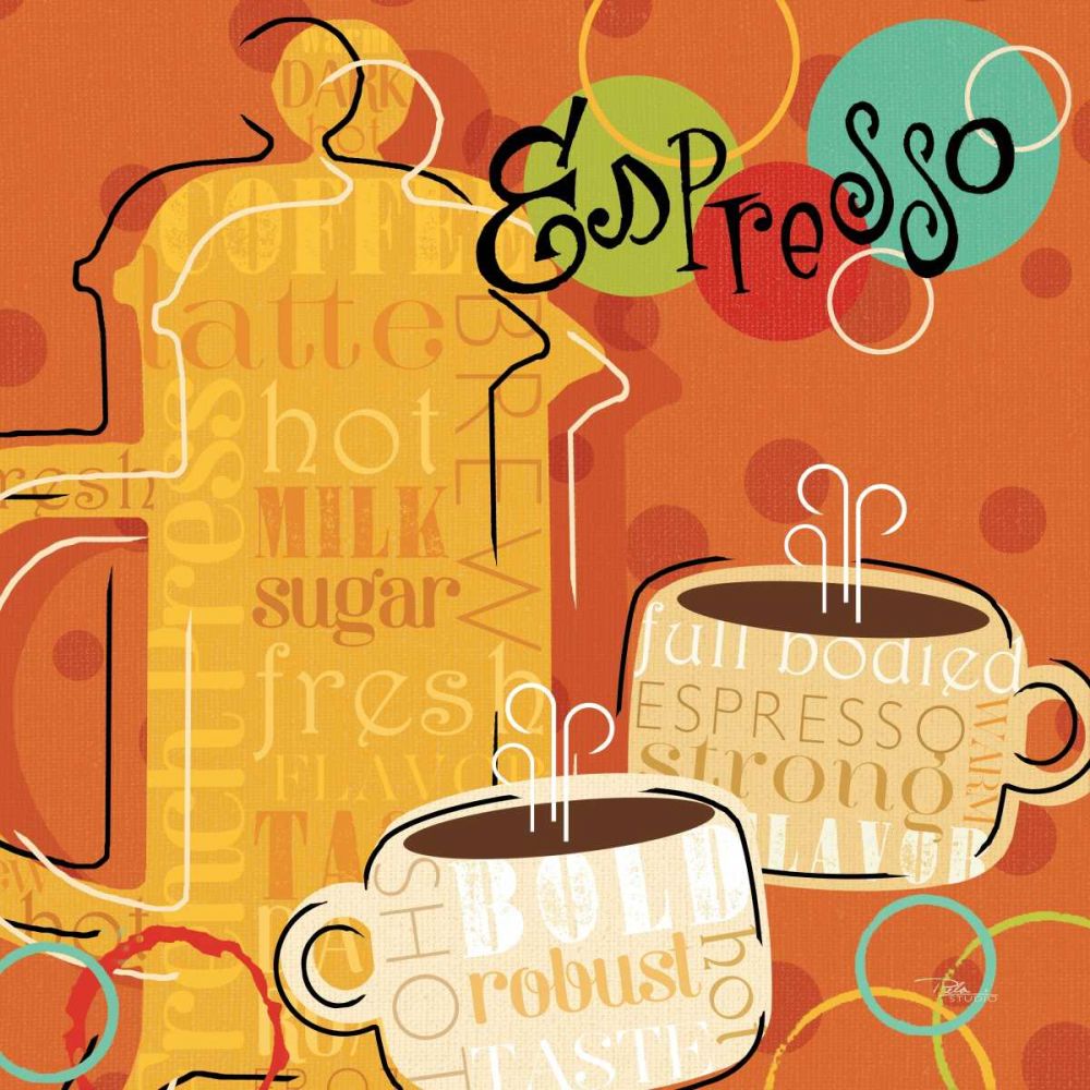Funky Brew I art print by Pela Studio for $57.95 CAD
