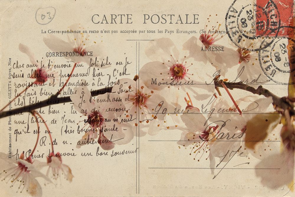 Letters to My Love I art print by Deborah Revell for $57.95 CAD
