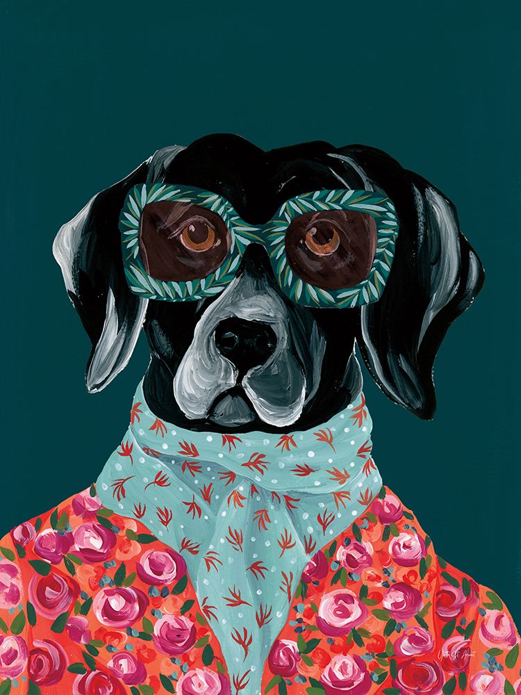 Dashing Labrador art print by Yvette St. Amant for $57.95 CAD