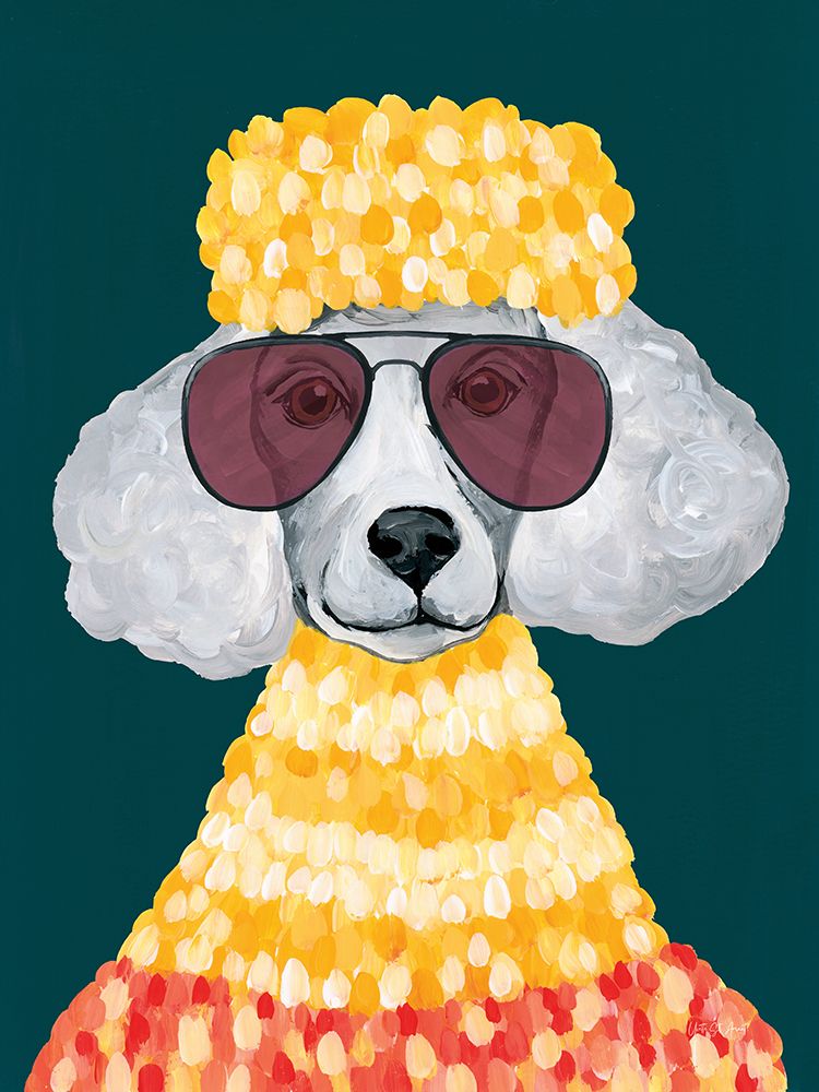 Poodle Power art print by Yvette St. Amant for $57.95 CAD