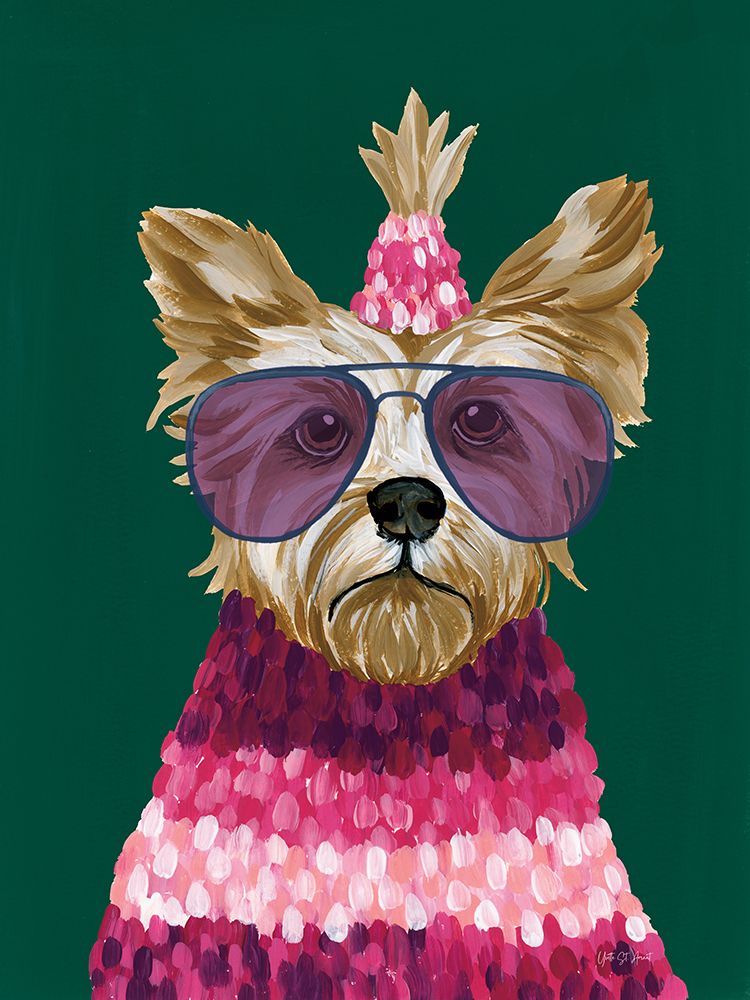 Terrific Terrier art print by Yvette St. Amant for $57.95 CAD