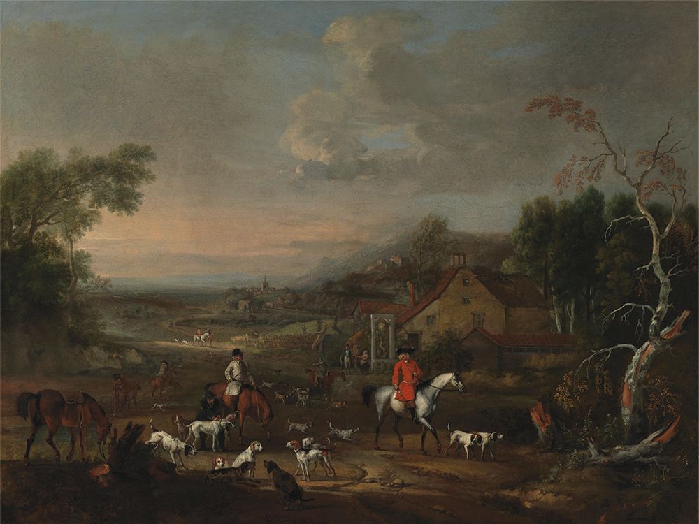 The Reverend Jemmet Browne at a Meet of Foxhounds art print by Public Domain for $57.95 CAD