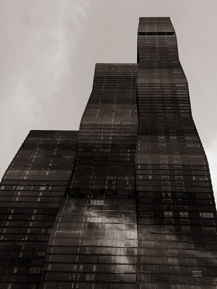 Chicago Skyline III art print by Nathan Larson for $57.95 CAD