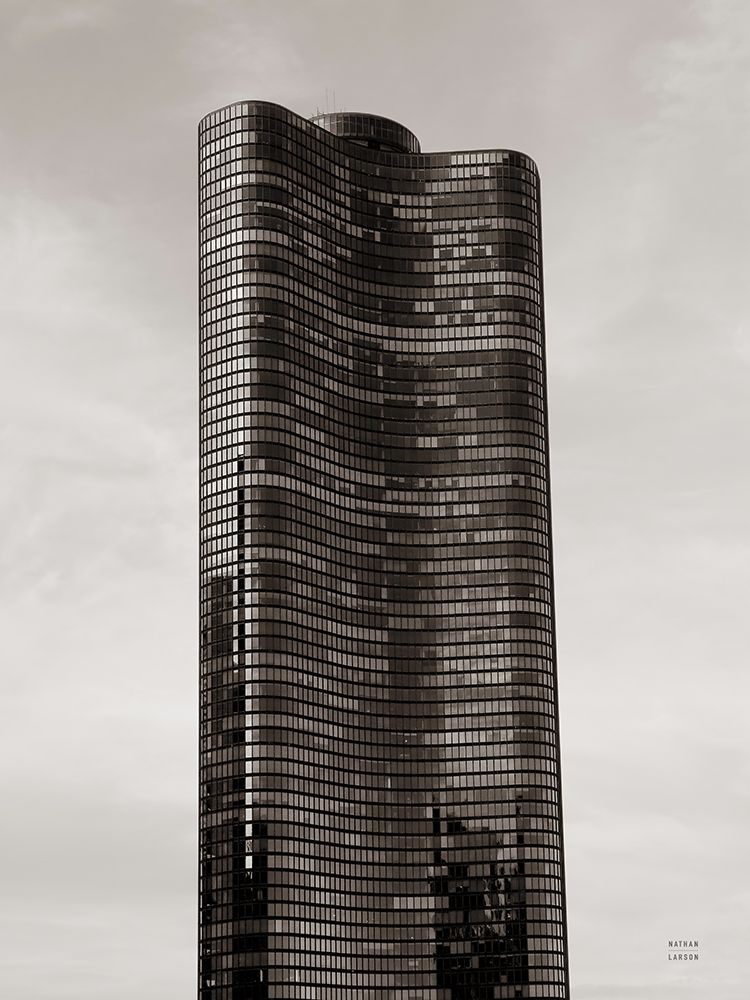 Chicago Skyline VI art print by Nathan Larson for $57.95 CAD