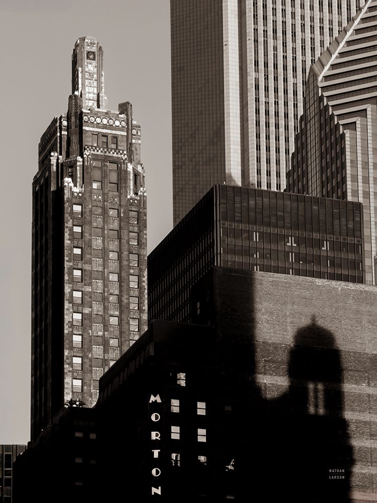 Chicago Skyline VII art print by Nathan Larson for $57.95 CAD