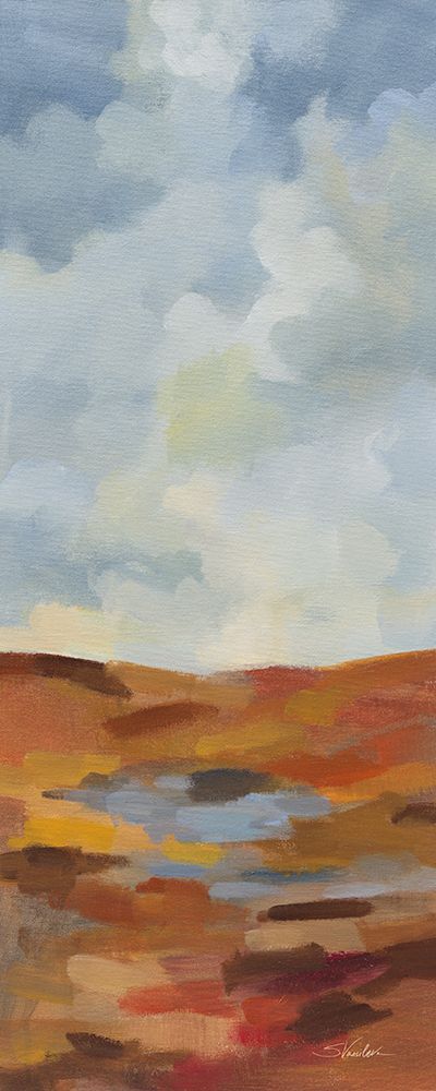 Earth and Sky Trio II art print by Silvia Vassileva for $57.95 CAD