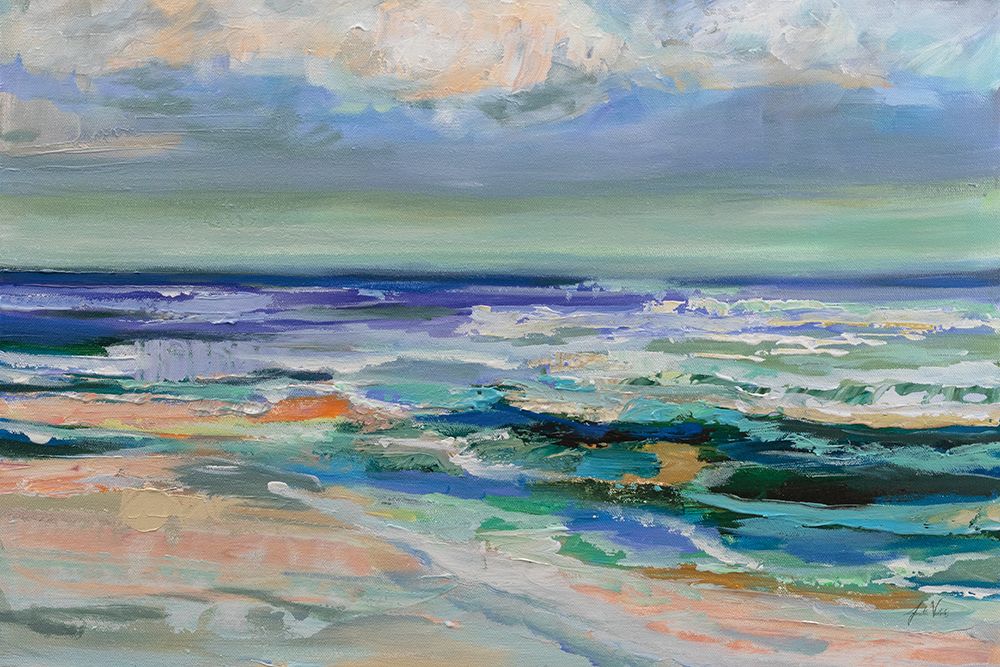 Seaside Dance art print by Jeanette Vertentes for $57.95 CAD