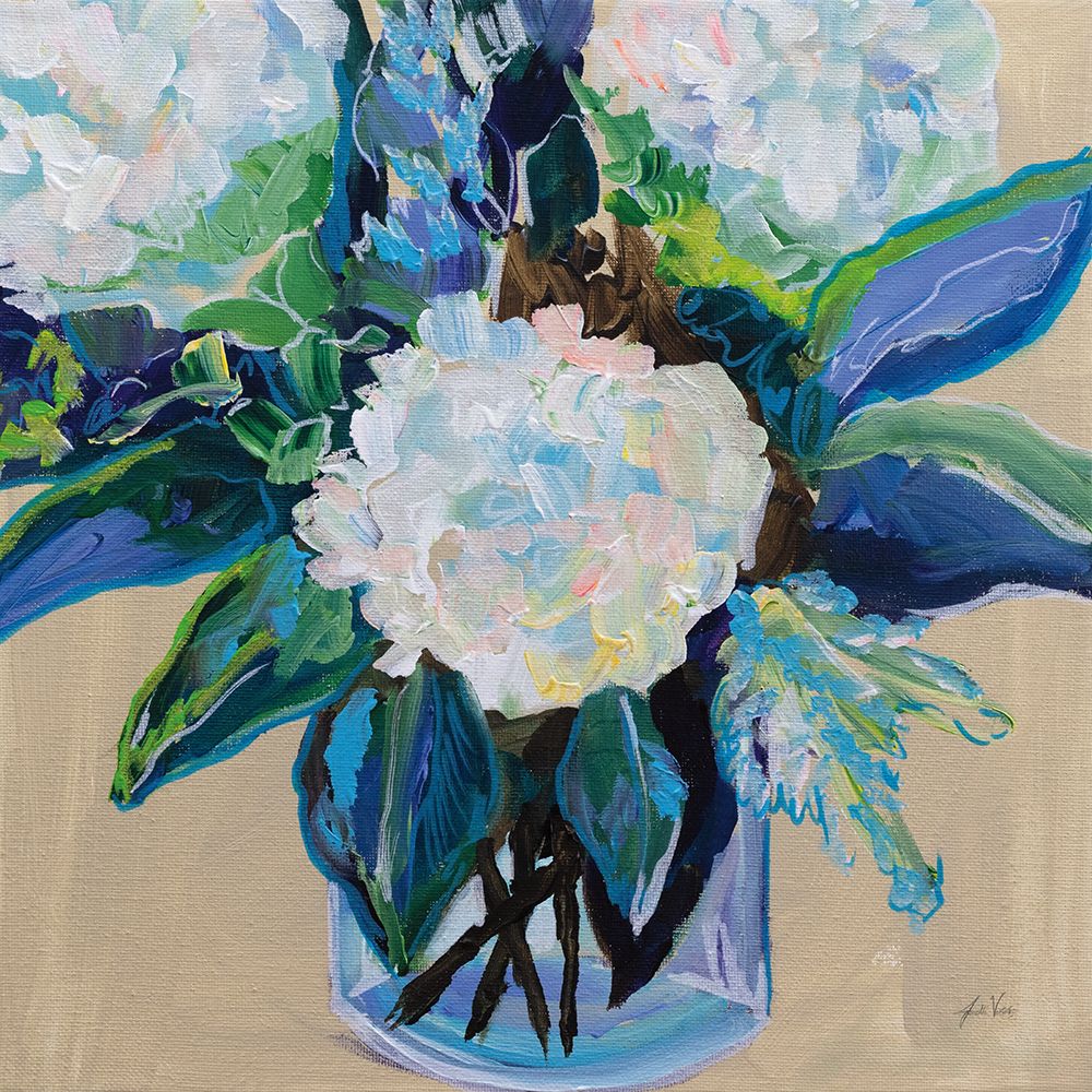 Light Hearted Bouquet art print by Jeanette Vertentes for $57.95 CAD